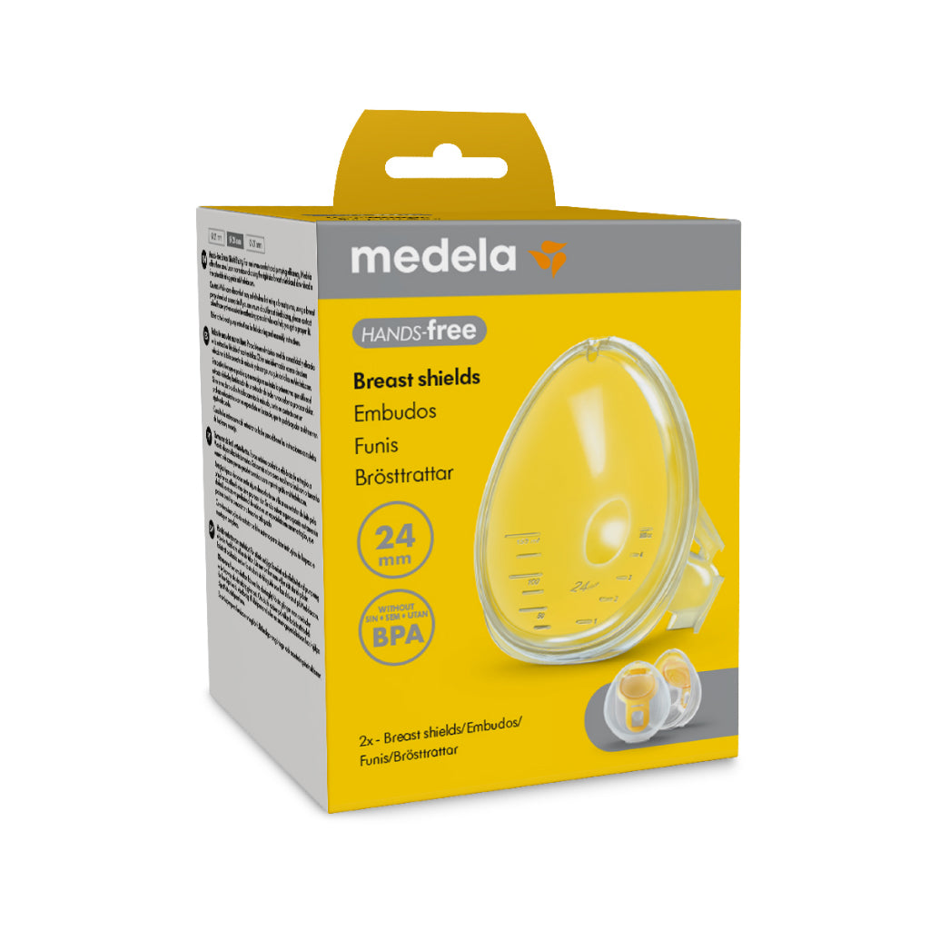 Medela Hands-Free Breastshield (21Mm/24Mm/27Mm) [ 2Pcs / Box ] Without Cups