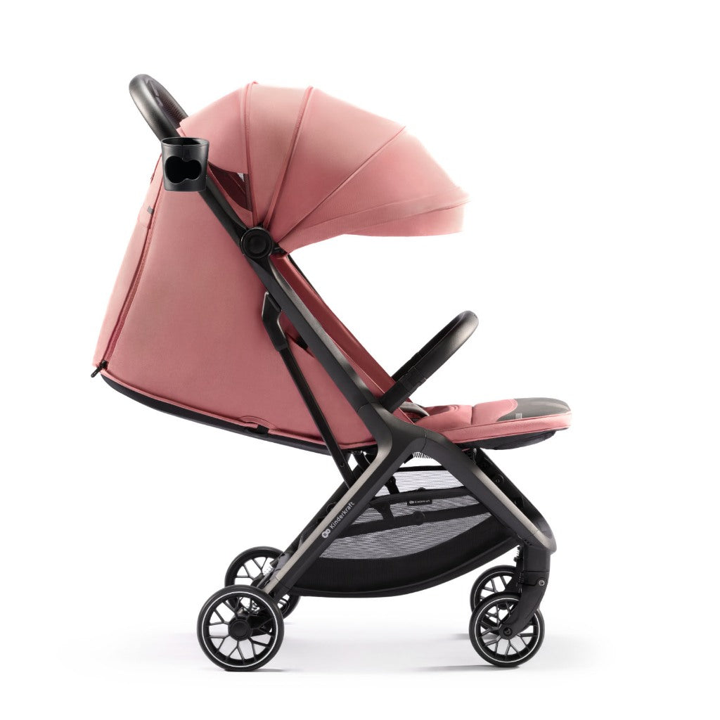 Kinderkraft Stroller Nubi2 Stylish Foldable For Newborn Up To 22Kg(Green/Pink/Grey/Beige)