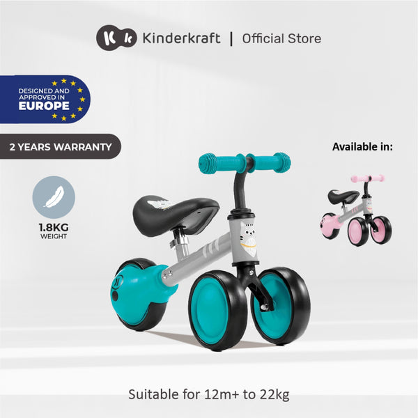 Kinderkraft Balance Bike Cutie - Suitable For 1 Year Old