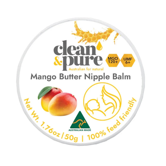 Clean & Pure Manuka & Mango Nipple Balm 50g