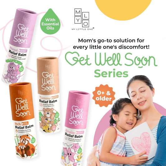 Mylo Gws Relief Balm Stick - Baby & Kids Nasal, Cough, Anti-Itch, Tummy, Colic, Bruise, Fever (15G)