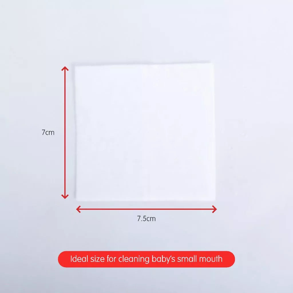 Suzuran Baby Wet Cleaning Cotton 30 sachets (60pcs)