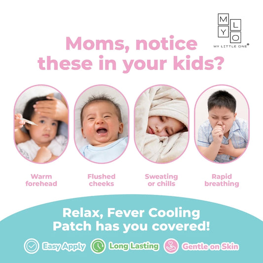 Mylo Paraben Free Fever Cooling Patch (6 Patches / Box)
