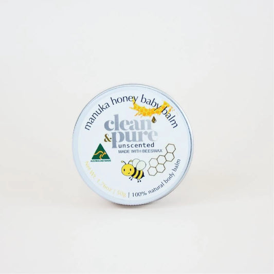 Clean & Pure Manuka Honey Baby Balm 50g
