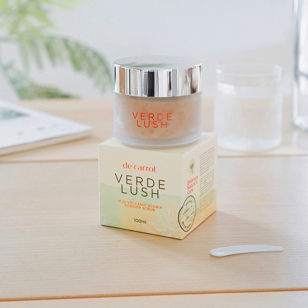De Carrot VL Jeju Volcanic Scoria Powder Scrub (10ml/100ml)