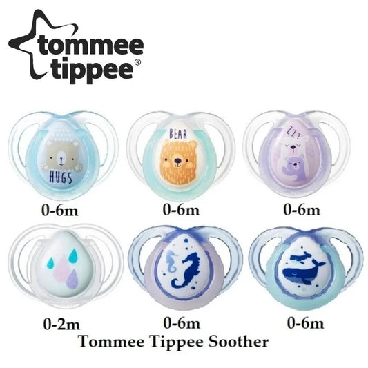 Tommee Tippee Night Time Soother 0-6M, Pack of 1