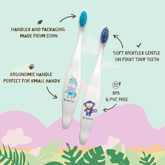 Jack n Jill Kids Toothbrush Assorted