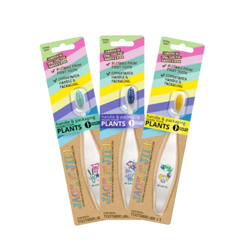 Jack n Jill Kids Toothbrush Assorted