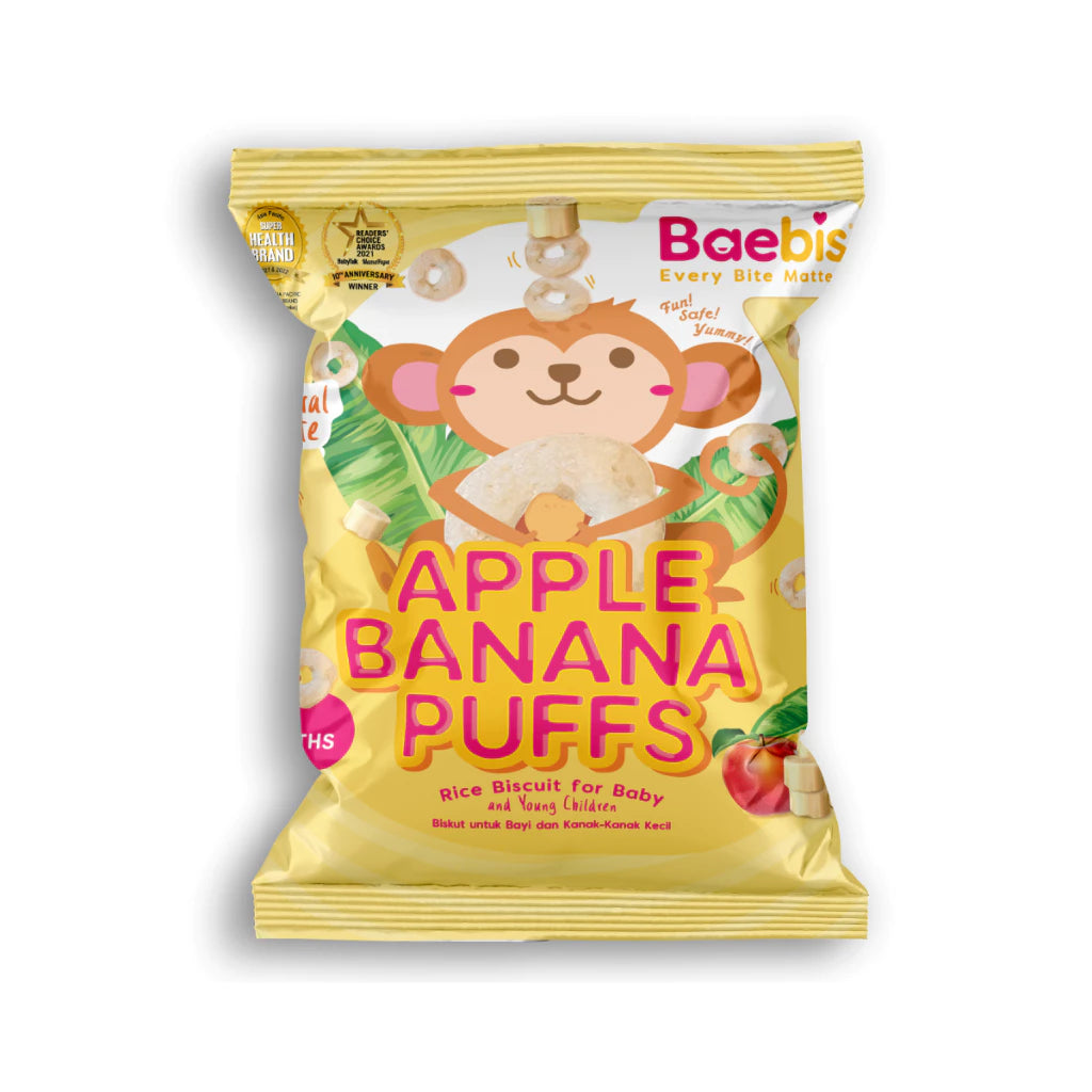 Baebis 6m+ Mini Rice Puff Healthy Snack (5g)