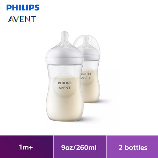 Philips Avent Bottle Natural Response 260Ml/9Oz “ Twin