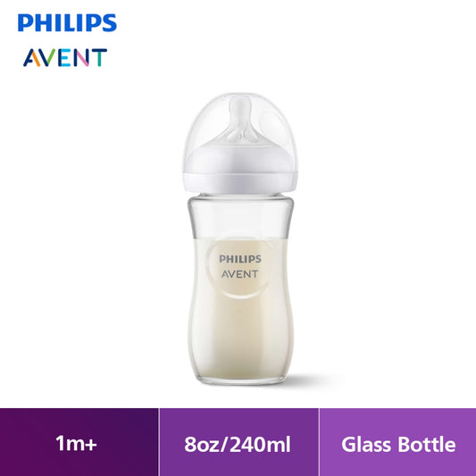 Philips Avent Bottle Natural 3.0 Glass 8Oz 1P