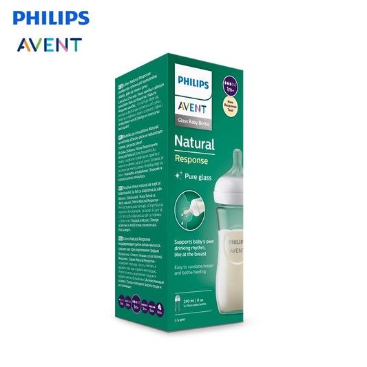 Philips Avent Bottle Natural 3.0 Glass 8Oz 1P