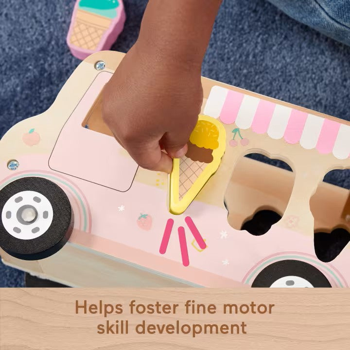 Fisher Price Wood Icecream Shape Sorter