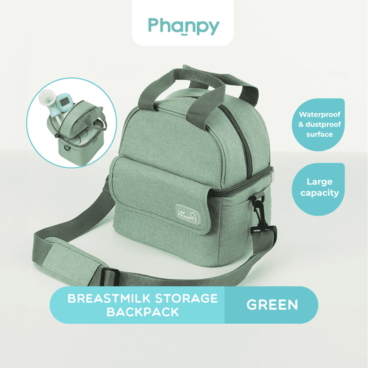 Phanpy Yile Breastmilk Storage Backpack - Green