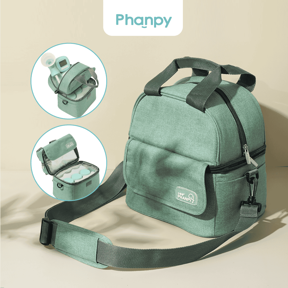 Phanpy Yile Breastmilk Storage Backpack - Green