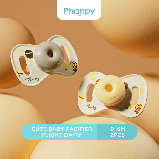 Phanpy Cute Baby Pacifier 2Pcs/Box 0 “ 6M- Flight Dairy