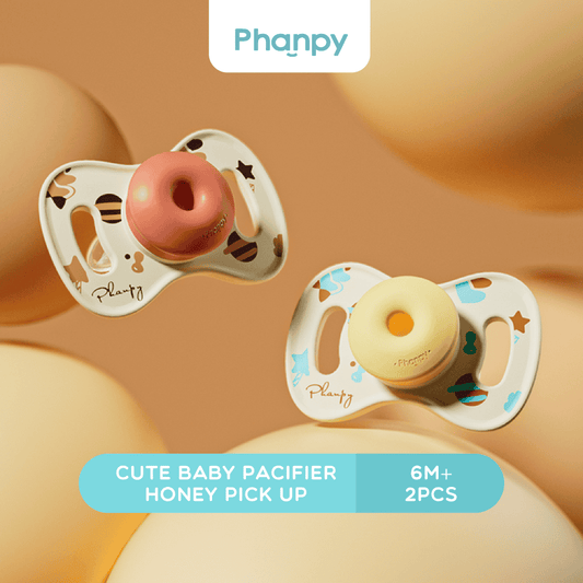 Phanpy Cute Baby Pacifier 2Pcs/Box 6 M+ Honey Pickup