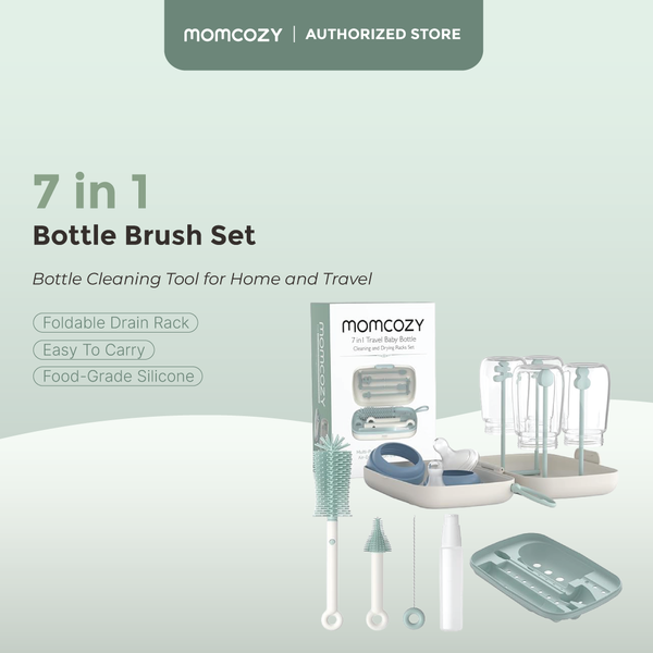 Momcozy 7 in 1 Bottle Brush Set