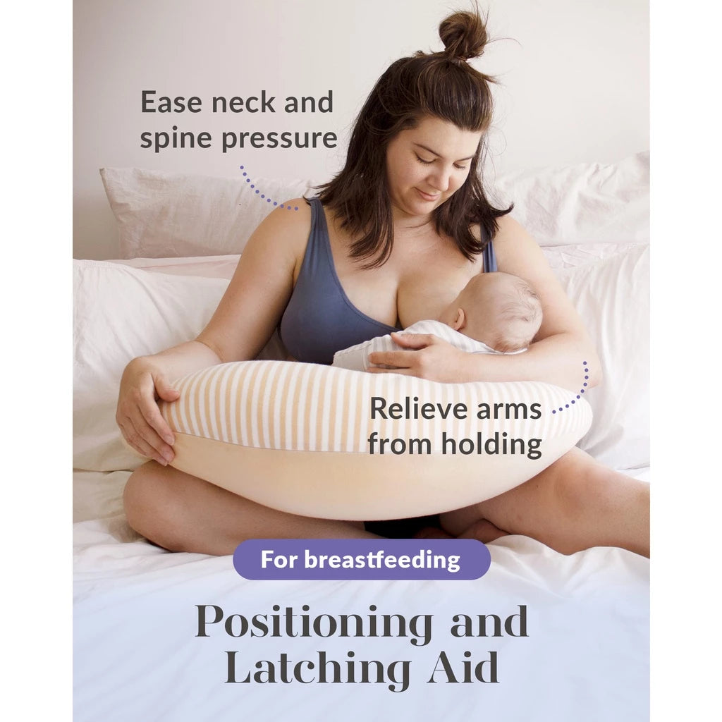 Mamaway Non-Toxic 3-In-1 Medical Grade Hypoallergenic Maternity Support & Nursing Pillow