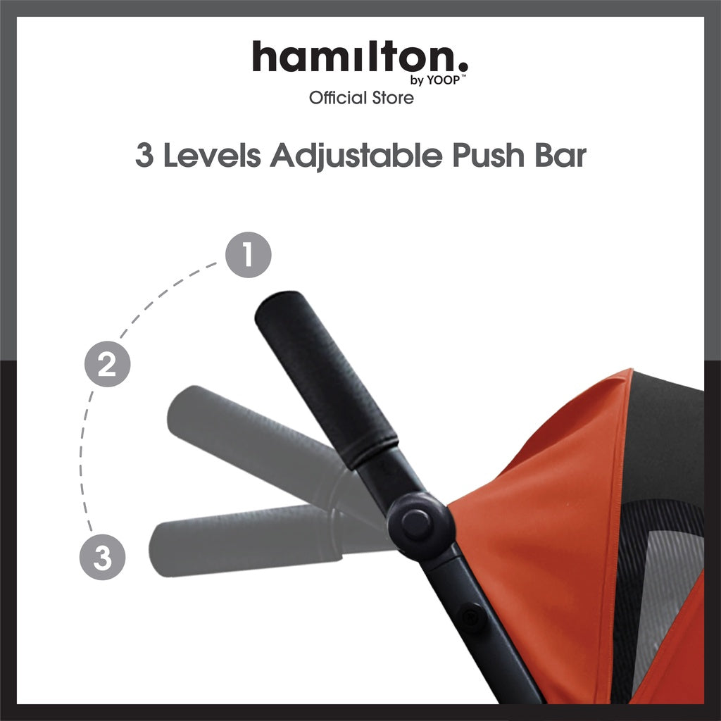 Hamilton Xl Stroller | Magicfold™