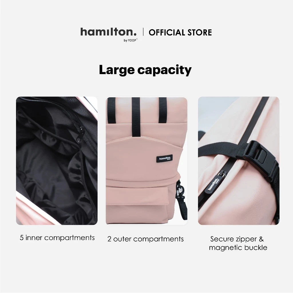 Hamilton Tote Bag with Detachable Cooler Bag