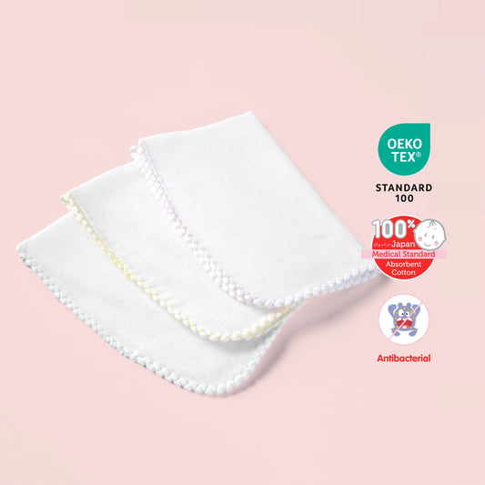 Suzuran Baby Gauze Sweat Pad 3pcs