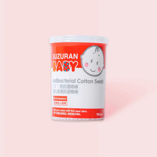 Suzuran Baby Antibacterial Cotton Swab 180pcs