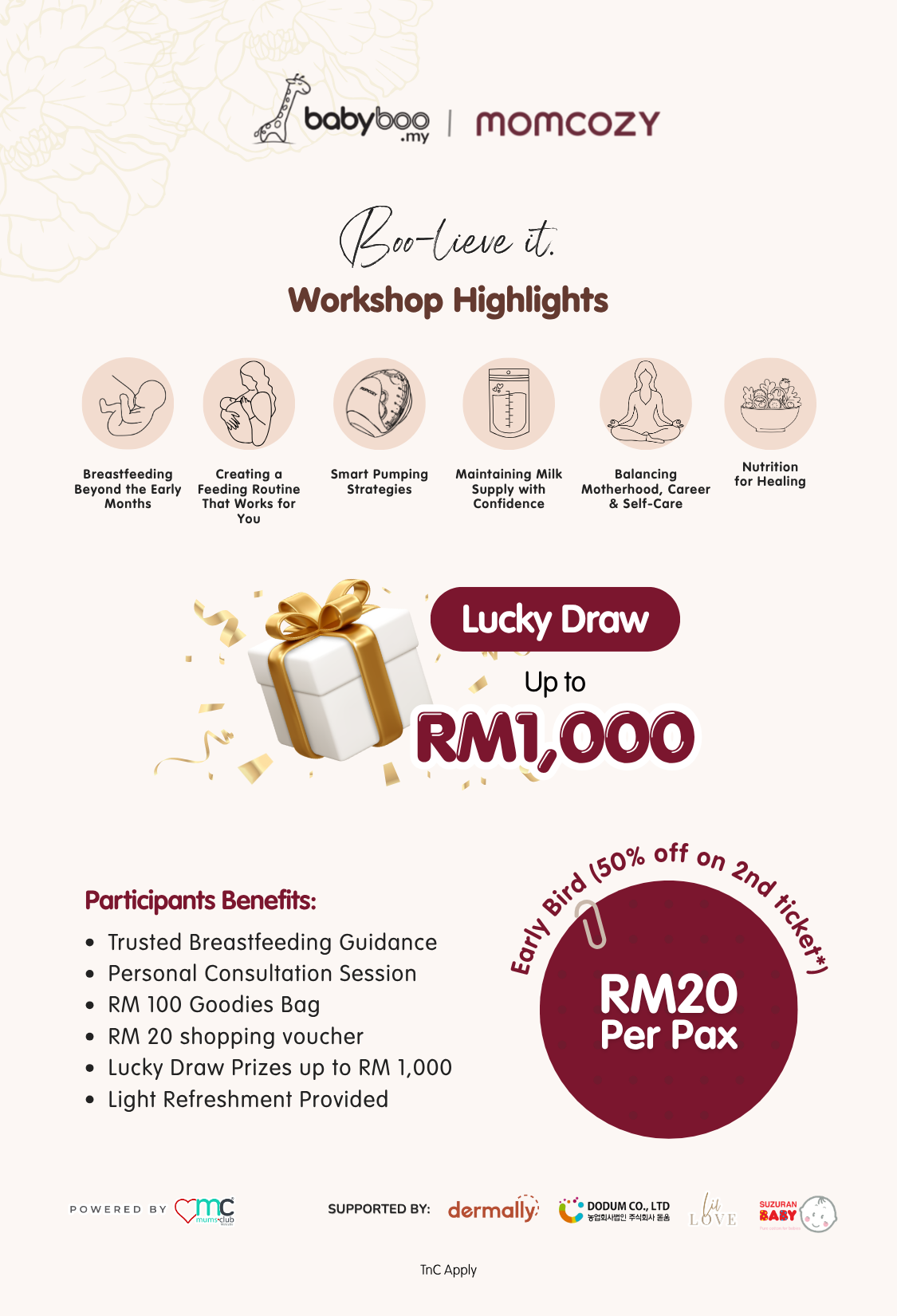 Beyond Breastfeeding: Empowering Modern Motherhood [TIcket]
