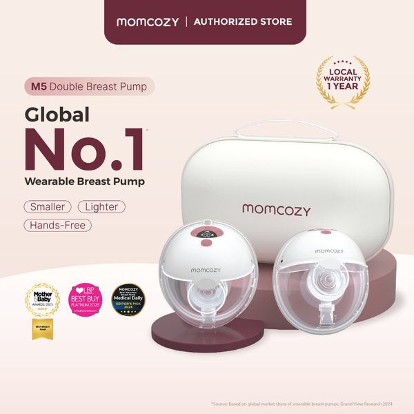 Momcozy M5 All-in-one Wearable Breast Pump - Painlessly Pump